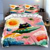 Bright, cosmic, playful. Bedding Duvet cover sets Duvet covers Pillowcases gifts (1 * Duvet Cover 2 * Pillowcases, without duvet insert)