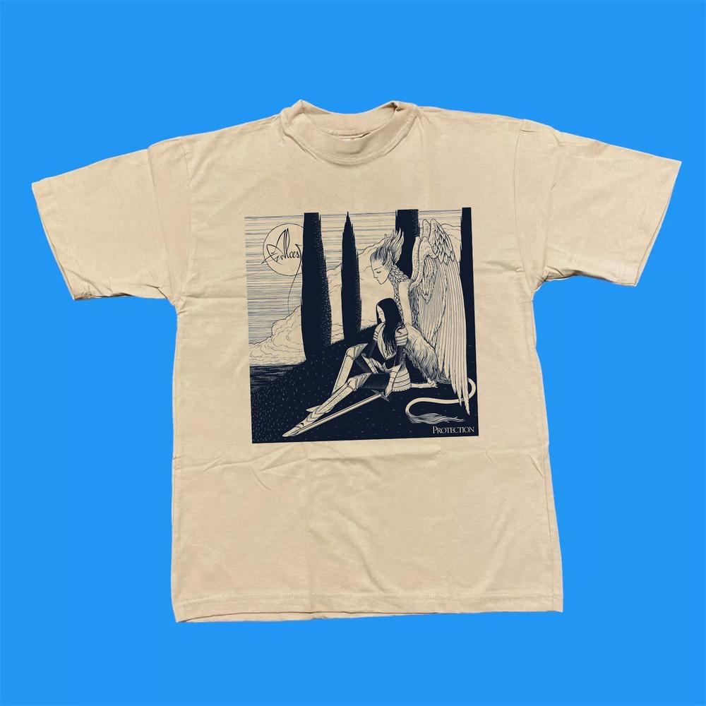 Футболка с коротким рукавом Alcest Protection Album Полный размер S-5XL Унисекс