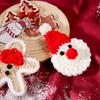 Рождественские Брелоки Аксессуары Рождественские Украшения Санта-Клаус Пряничный Человек Рождественские Брелоки Подарки для Вечеринки Подарки