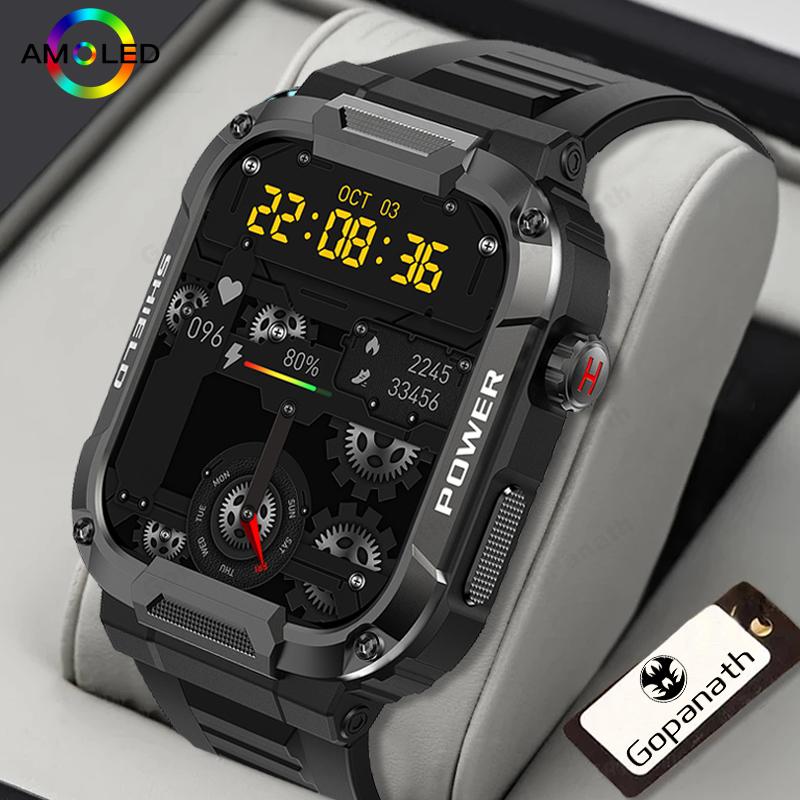 New Full Touch Smart Watch Men For Android Xiaomi Blood Pressure Oxygen Fitness Watch 5 Atm Waterproof Military SmartWatch