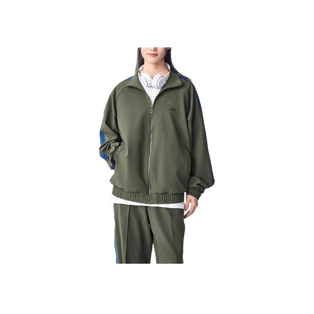 Новые куртки и пальто PUMA T7 Унисекс Армейский зеленый 628203-76