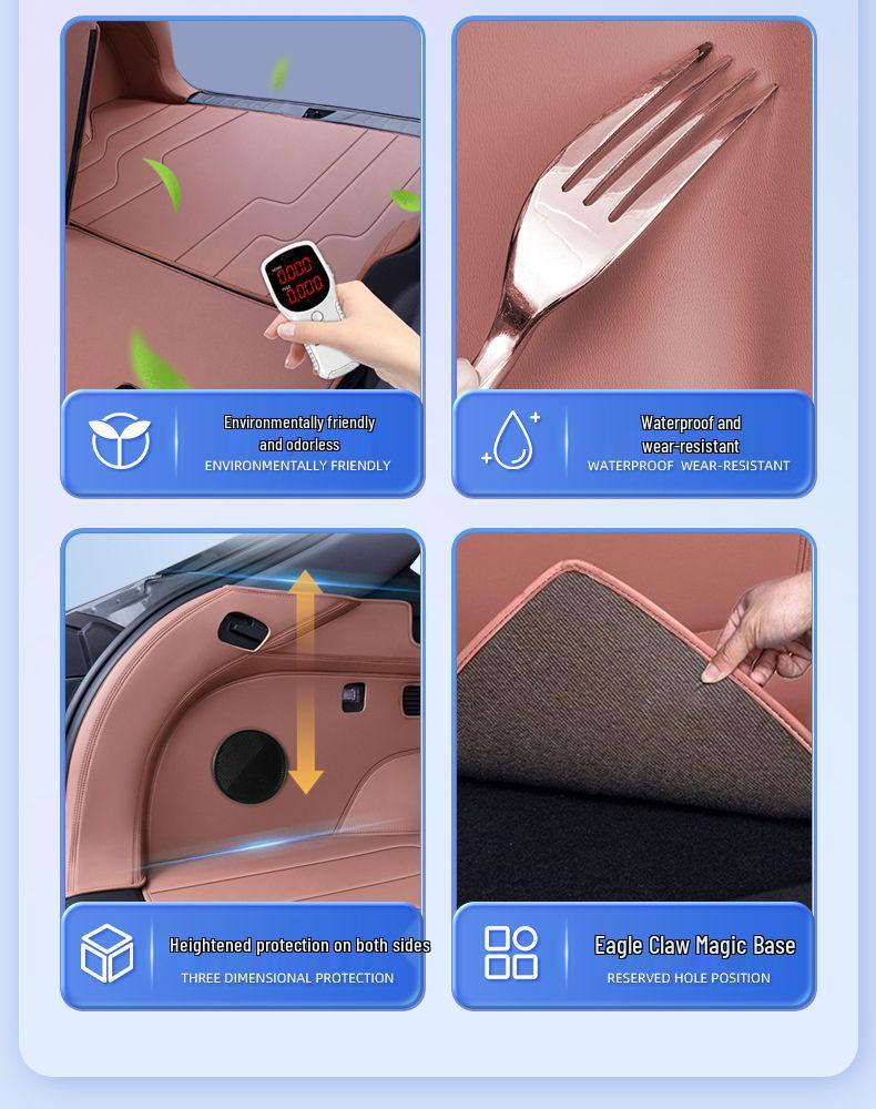 Коврик в багажник и задний ящик Changan Uni-K: Подходит для 25 моделей багажников и 24 моделей задних кофров