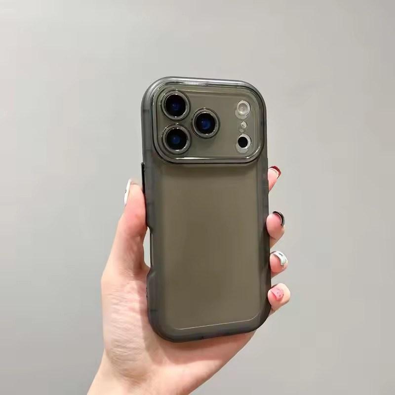 Прозрачный силиконовый TPU чехол для телефона IPhone 17 Air 16 15 14 13 12 Pro Max Мягкий бампер с подушкой безопасности