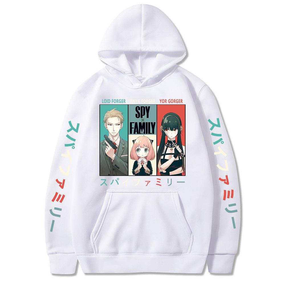 Anime Spy X Family Hoodie Anya And Bond Sweatshirt Hoody Top