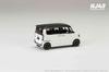 HJ43 Honda CUSTOM Platinum White Pearl Black Finished Product 1/43 N-BOX &