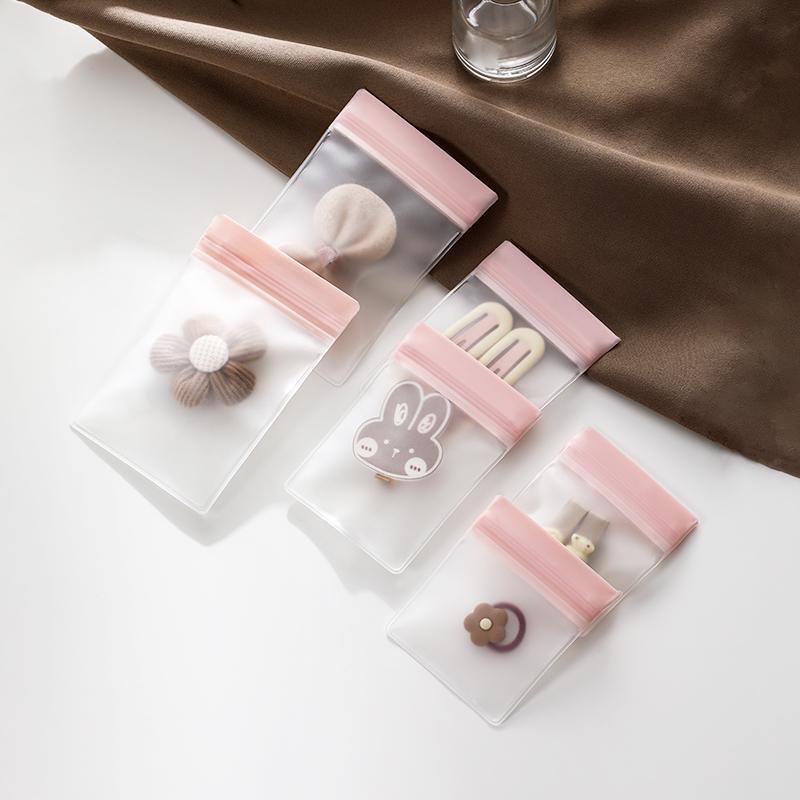 5 ШТ Дорожный органайзер для украшений Бархатный мешочек для украшений Прозрачная дорожная сумка для украшений для путешествий Прозрачные пакеты для украшений Закрывающиеся