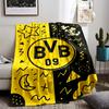 Yellow and Black BVB 09 Theme Flannel blanket for bedroom, living room, sofa, and nap