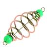 10 Pcs/Set New Style Explosion Olive Fishing Bait Hanging Tackle Stainless Steel Feeder Spring Lure