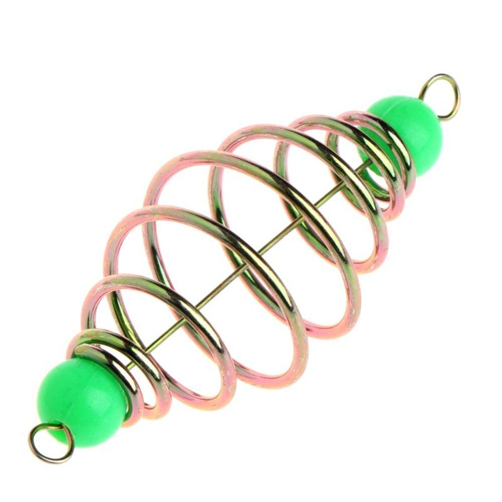 10 Pcs/Set New Style Explosion Olive Fishing Bait Hanging Tackle Stainless Steel Feeder Spring Lure