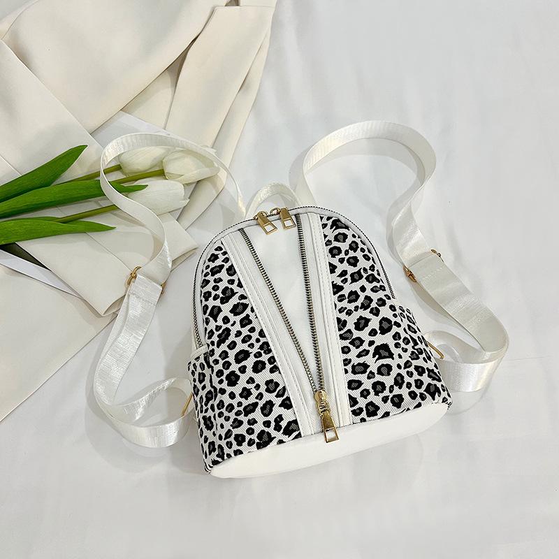Модная высококачественная дизайнерская сумка с леопардовым принтом, женская легкая роскошная сумка на двойной молнии