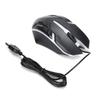 Wired Mouse USB Port Gaming Office Business Luminous Optical Computer AccessoriesBlack