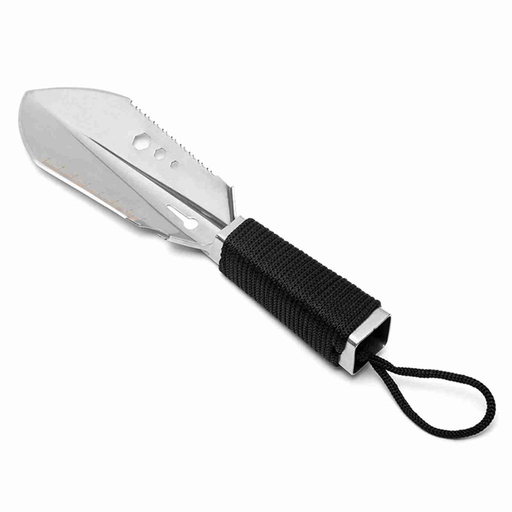 Мультиинструмент 8 в 1, походная лопата, уличная портативная ручная лопата с чехлом для хранения для пеших походов, туризма, садоводства