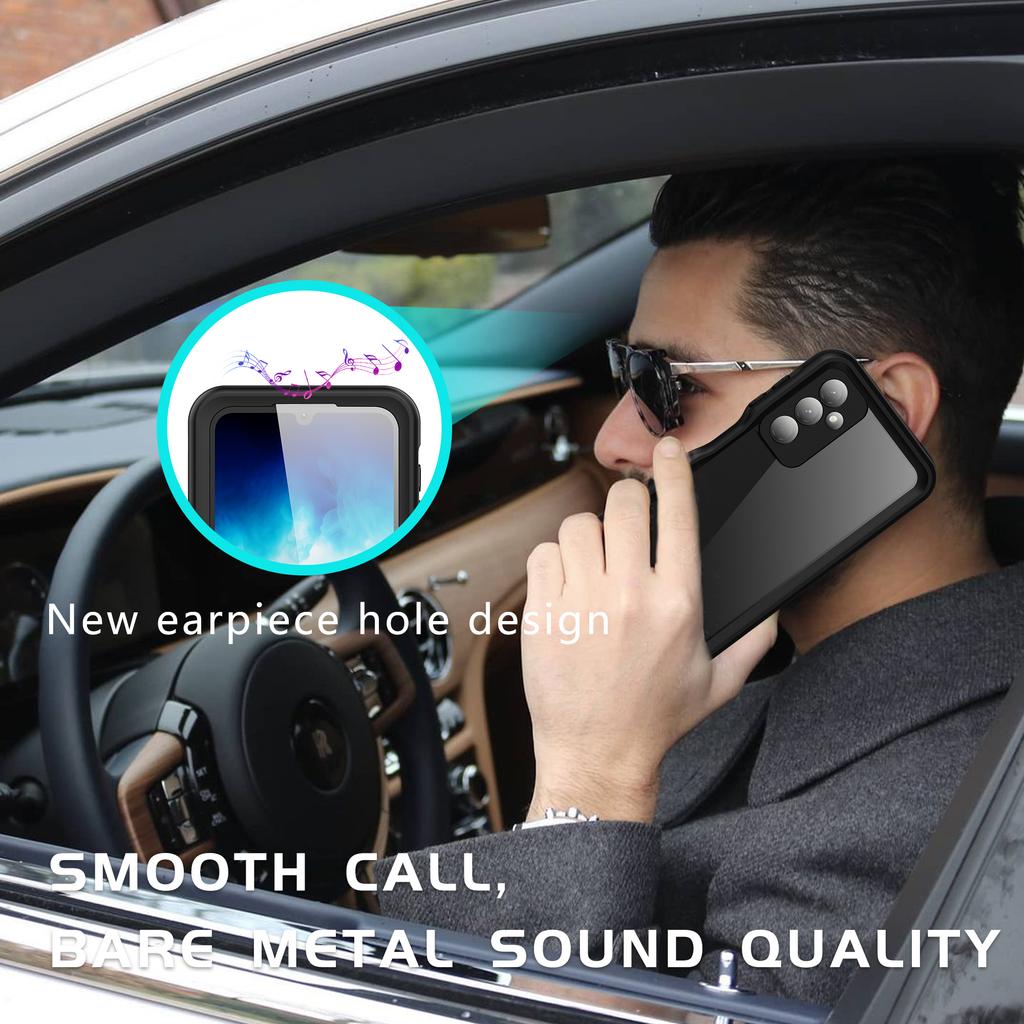 REDPEPPER Серия A Для Samsung Galaxy A25 5G (Глобальный) (161,0 х 76,5 х 8,3 мм) Противоударный чехол Встроенная защита экрана IP68 Подводный чехол для телефона