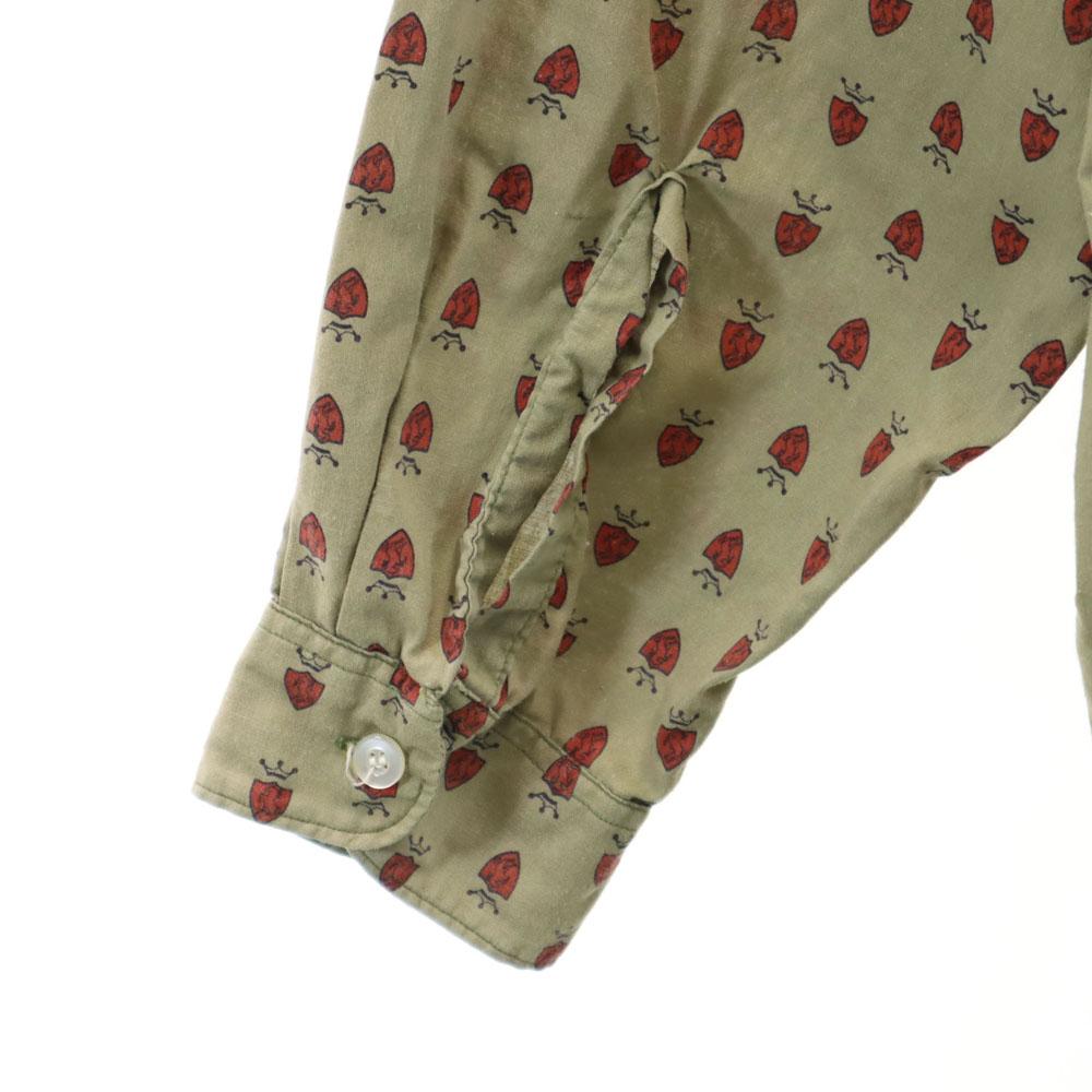 PENNEYS 60-е винтажный комбинезон с ручками, рубашка с длинным рукавом на пуговицах, L бежевый, мужской, б/у