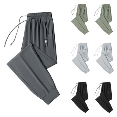 Женские повседневные брюки с высокой талией, поясом, спортивными брюками и карманами