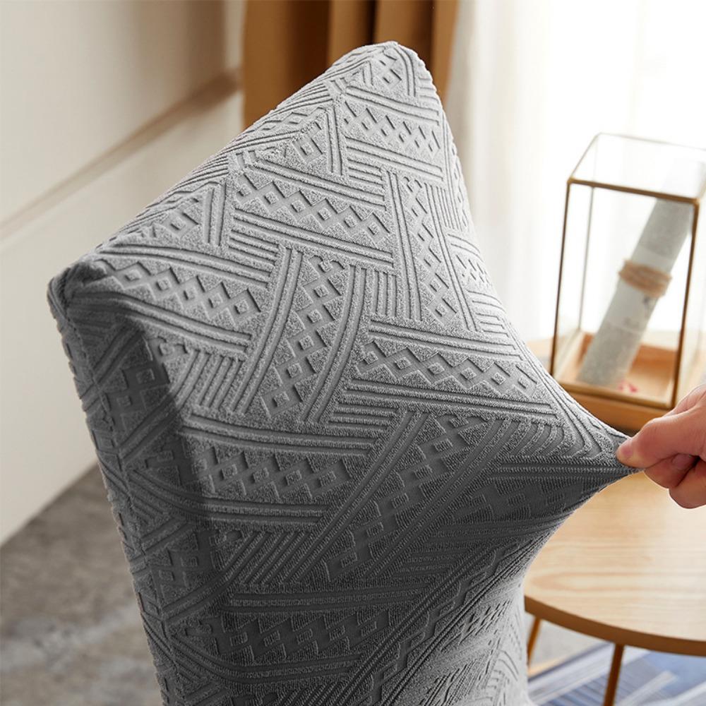 Elastic Chair Covers Set with Backrest Universal Stretch Dining Chair Slipcovers for Home Simple All Season Use