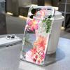 Цветочный коллаж Милый узор Прозрачный чехол для телефона Для iPhone 17 Air Case 16 15 14 13 12 11 Pro Max XS X XR 7 8 Plus Ударопрочный чехол