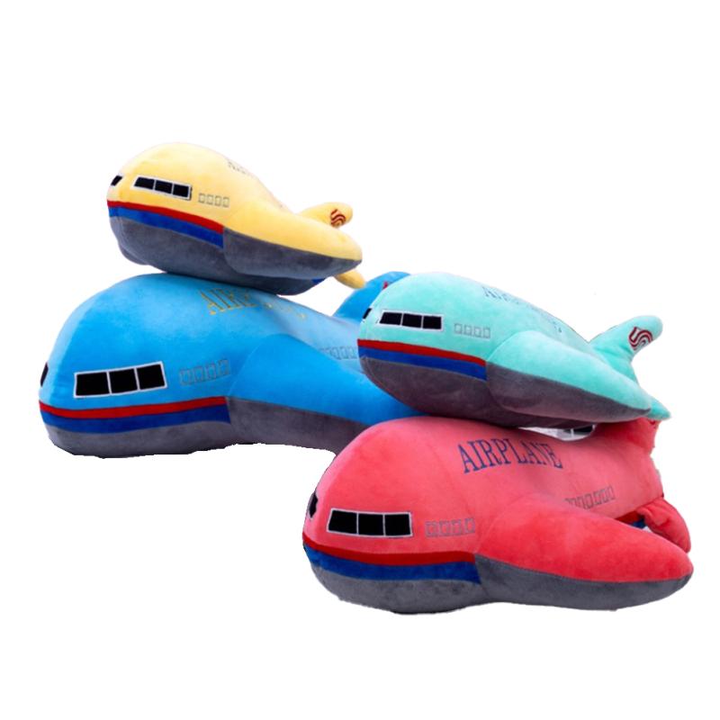 Имитация самолета плюшевая кукла супер мягкий самолет мягкие игрушки дети спальная подушка декоративная подушка
