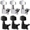 6Pcs Metal Guitar Tunings Pegs Key Tuners Machine Head Knob Guitar String Tunings Peg Guitar Replacement Part Enduring