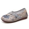 JinshiyuanShu Женские туфли-лодочки повседневная обувь обработка на заказ этнические вышитые тканевые туфли с мелким вырезом туфли-лодочки женские туфли для мамы