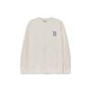 New MLB Sweatshirt Unisex Milk White 3AMTM0631-43CRS