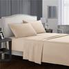 Four Piece Bed Sheet Set European And American Bedding Solid Color Simple And Elegant Bedding