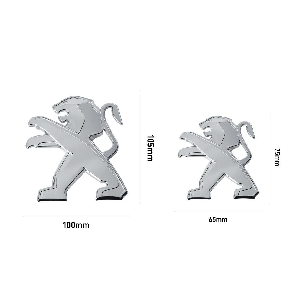 Автомобильная наклейка 2025 Горячая наклейка-эмблема на капот и крышку багажника для Peugeot 5008 107 106 206 307 308 3008 207