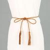 Trouser Decoration Simple Tassel Dress Waist Rope Woven Waist Belts Velvet Women Braided Belts