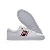 Fila Heritage-FHT Тканевый верх из коровьей кожи Удобные Универсальные Низкие кроссовки Мужские кроссовки Белые F12M134350FWT