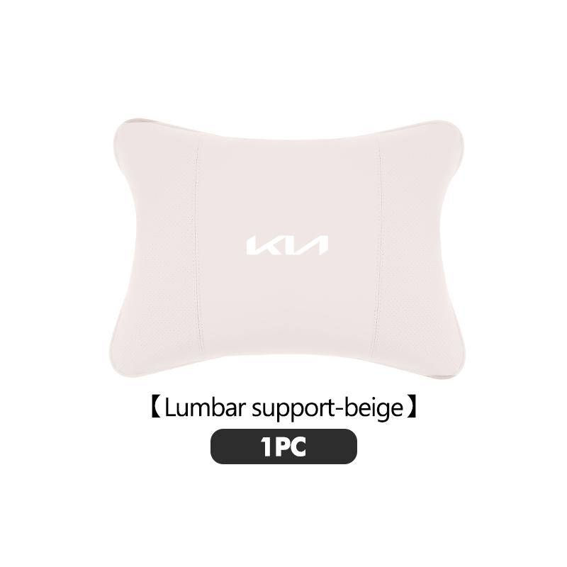 Car Seat Headrest Waist Support Pillow Neck Cushion Accessories For KIA Cerato Venga Forte Spectra Sedona Niro Cadenza lqrd40