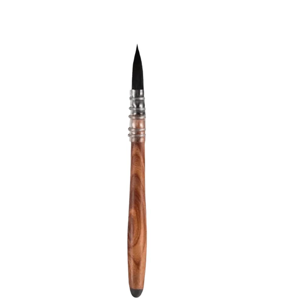 Soft Round Tip Watercolor Brush Nylon Fiber Oil Painting Brush Printmaking Brush Student Art
