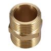 G1  Brass Pipe Fitting Hex Nipple Water Tube Connecting Accessories (intensification)