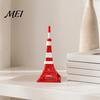 Creative Niche Crafts 3D Printed Tokyo Skytree Figurine, Mini Landmark Building Desk Small Desktop Figurine Decor, Architectural Ornament Statue,