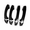 Door Handle Cover Trim Handles Abs Plastic Covers for Skoda Karoq 2018   Car Styling Accessories Imitation Carbon Fiber