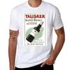 Talisker Шотландский Виски Австралийский Винтажный Постер Футболка смешные футболки темный юмор хлопковые футболки мужчина 100% Футболка