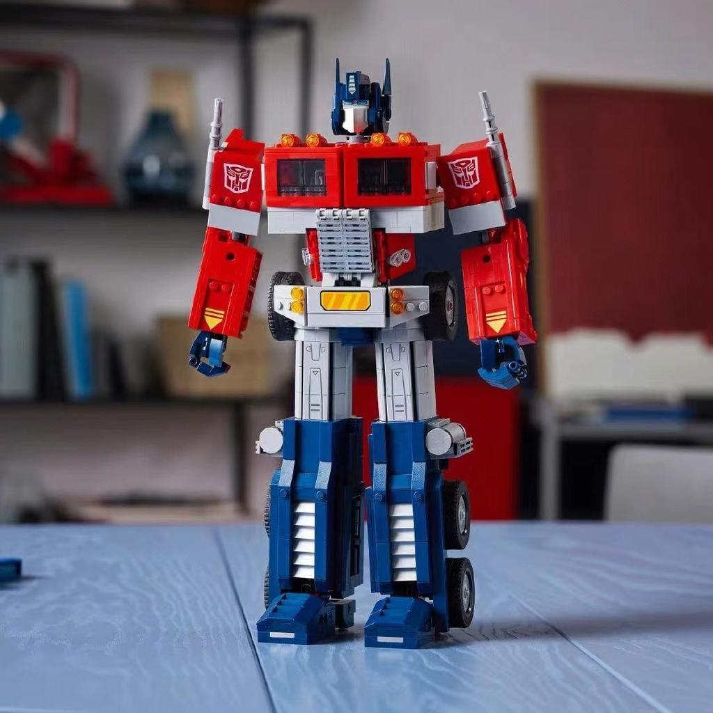 Creative Expert Optimus Prime Building Blocks Model 10302 Auto Robot Truck MOC Assemble Bricks Toy Gift For Children Kids