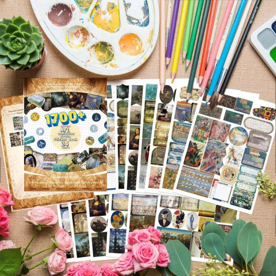 1 Set Annual Planner Stickers Set Seasonal Program Stickers Aesthetic Inspirational Holiday Wellness Stickers Calendar Journaling Accessories