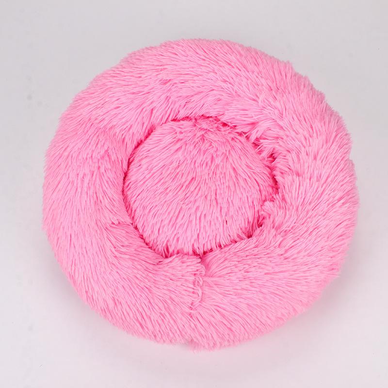 Креативная плюшевая сумка Four Seasons, теплая, круглого размера, для кошек и собак, для собак, для кошек, для домашних животных, товары для животных