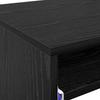 Desk Black Oak Effect 77.5 x 43 x 79 cm