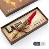 Retro Dip Pen British Student Dip Metal Fountain Pen Birthday Gift Set Machinery Feather Pen