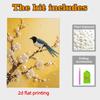 Pearl The Birds on The Branch DIY Diamond Art Kits 15.7x19.6inch Gem Art Diamond Painting Kits Without Frame for Adults Gift Idea Home Wall Decor