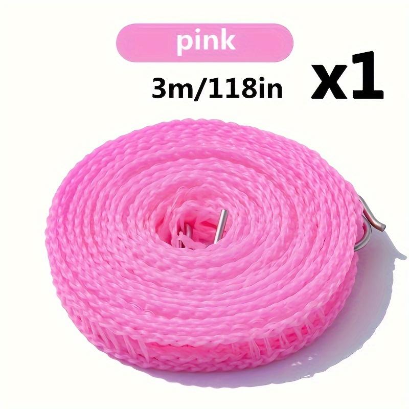 1 шт. утолщенная веревка для белья, улучшенная портативная утолщенная веревка для белья, противоскользящая ветрозащитная подвесная веревка, веревка для сушки одежды