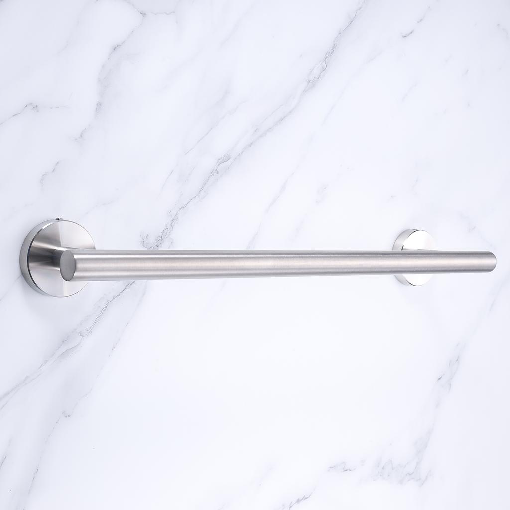 30cm/40cm Towel Rail Single Bar Shower Towels Rod Holder 304 Stainless Steel Hanging Towels Clothes Hanger Bathroom Accessories