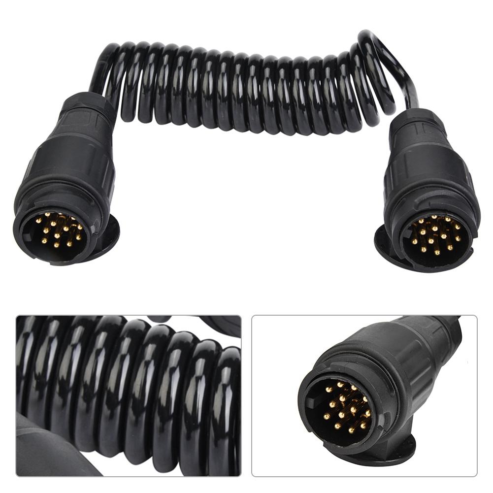 13-контактный адаптер для разъема пружинного кабеля прицепа для прицепа-фургона