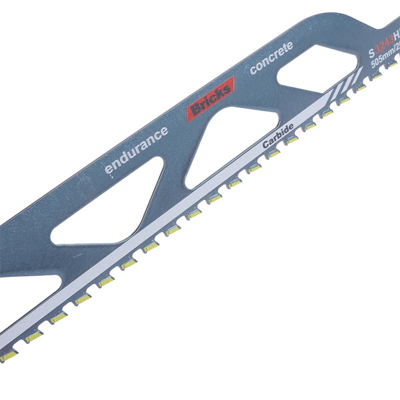 Пильный диск для возвратно-поступательной резки 10/12/18/20 дюймов, универсальный режущий сабельный пильный диск из легированной стали, пильное полотно для резки кирпича, бетона