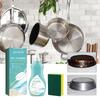Cookware Bottom Gel Cleaner Kitchen Stovetop Pot Cleaner Grease Stain Remover Rust Remover for Pot Bottoms