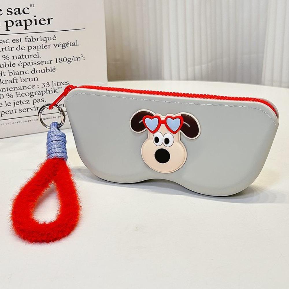 Портативный многофункциональный чехол для очков Пылезащитный силиконовый чехол для мелочей Водонепроницаемый футляр для очков