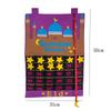 New  Eid Mubarak 30days Advent Calendar Hanging Craft Countdown Calendar for Ramadan Decorations Kids Eid Mubarak Gifts Supplies
