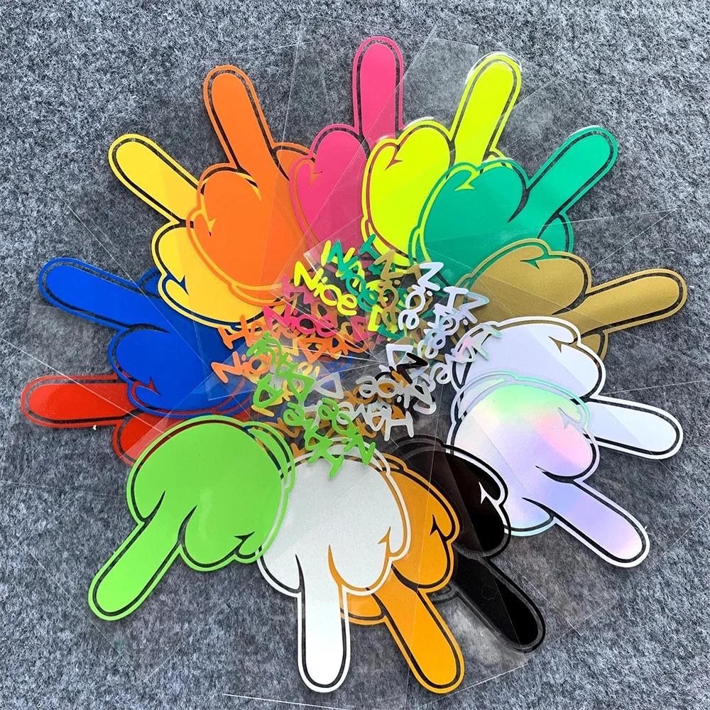 Хорошего ДНЯ ! Светоотражатель Аксессуары Мото Наклейки Наклейки Мотоциклетные Декали для KTM Tenere 700 MT07 Kawasaki Z900 YAMAHA MT-09