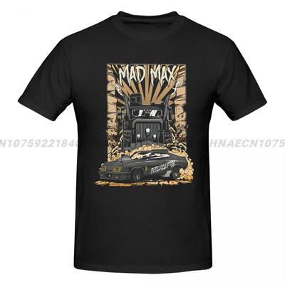 Футболка Interceptor Madmax Мужская футболка большого размера Модная повседневная футболка с коротким рукавом Винтажные женские футболки